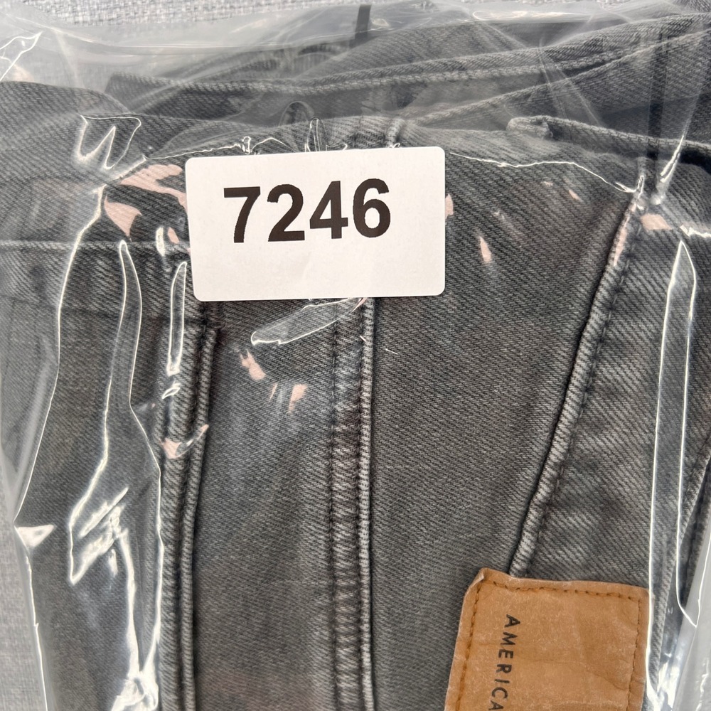 American Eagle Original Bootcut Jeans Men 30x34 (fits 32x33) Gray Classic Denim - Picture 12 of 12